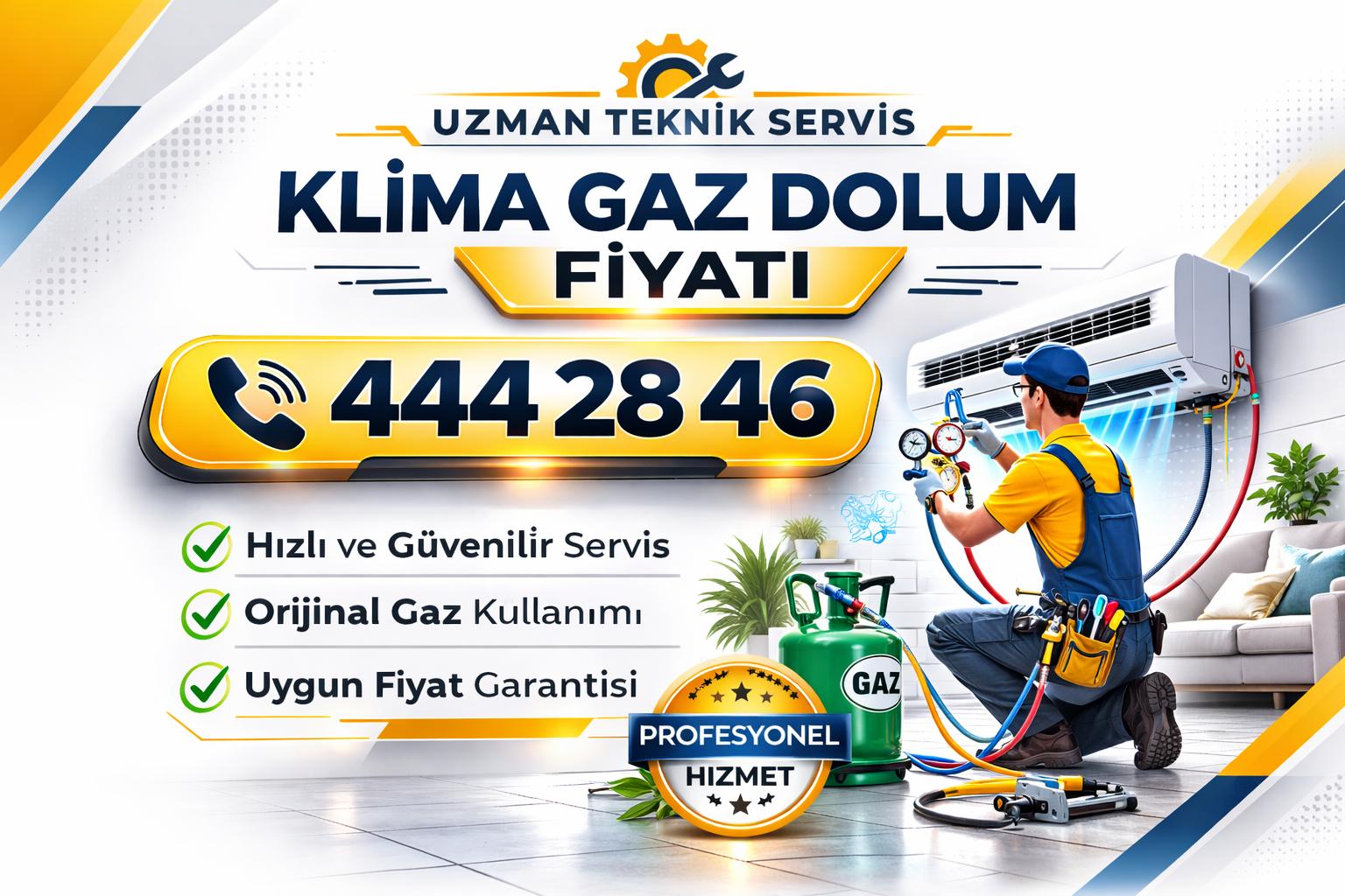 Klima Gaz Dolum Fiyatı